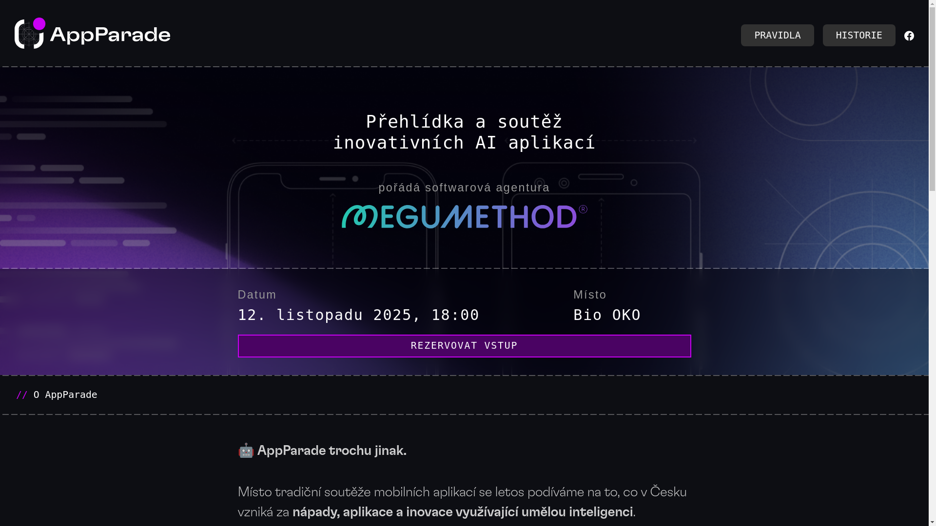 website screenshot of https://appparade-dev.pages.dev/