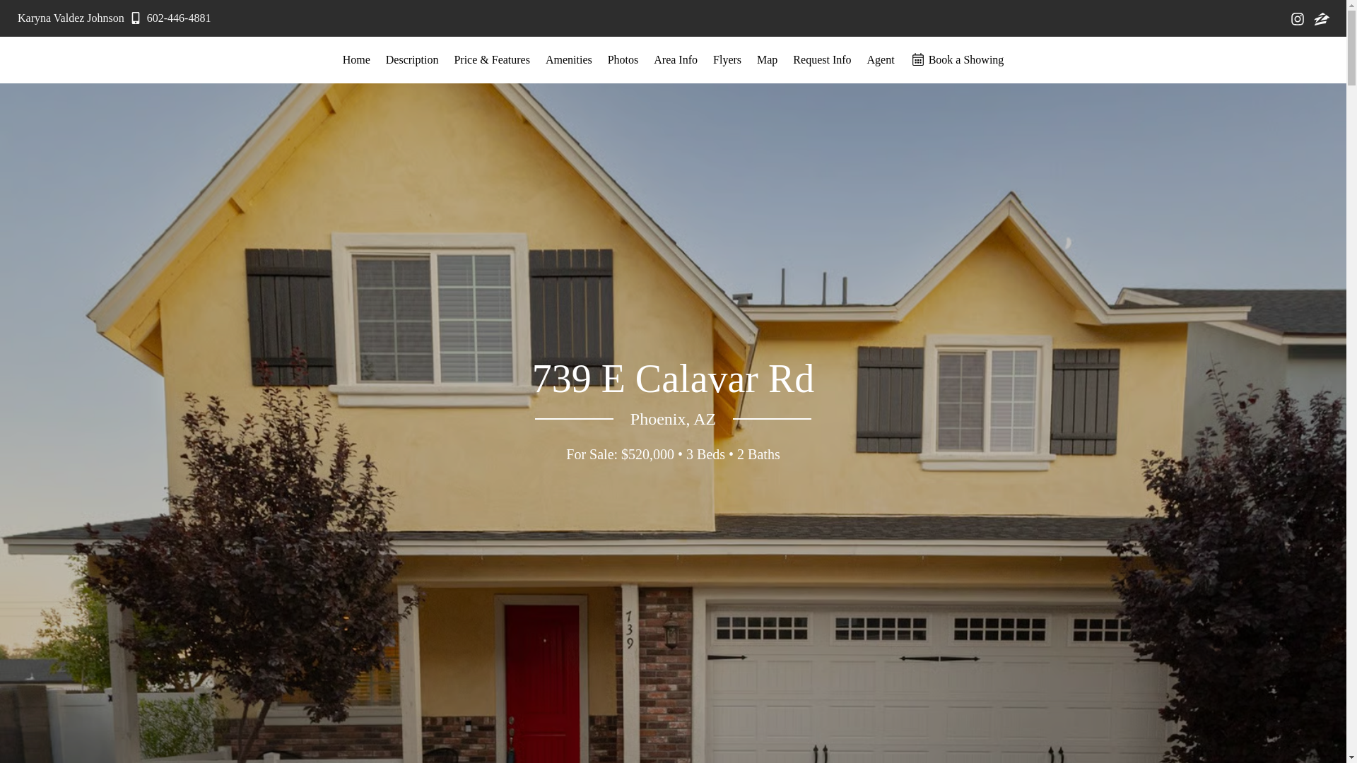 website screenshot of https://encantovalleyhomes.com/