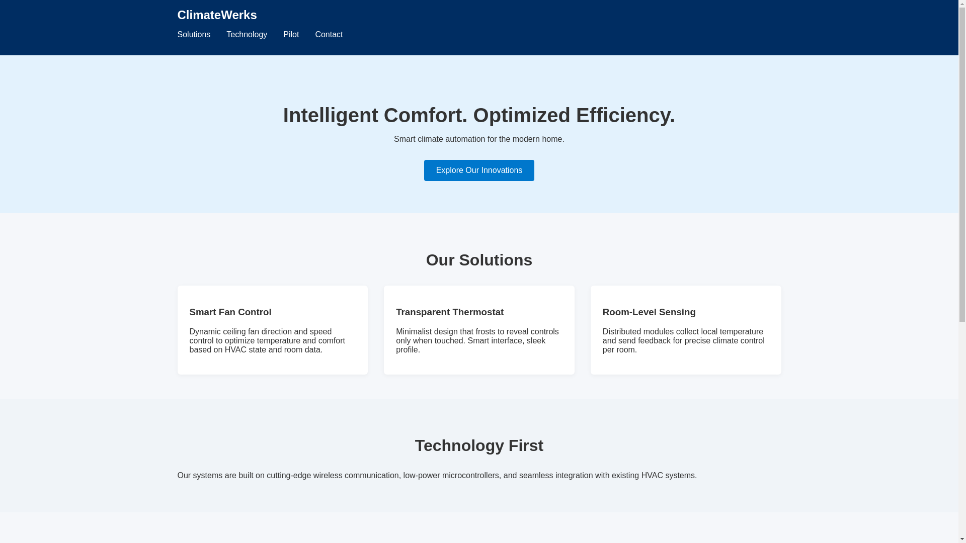 website screenshot of https://climatewerks.pages.dev/