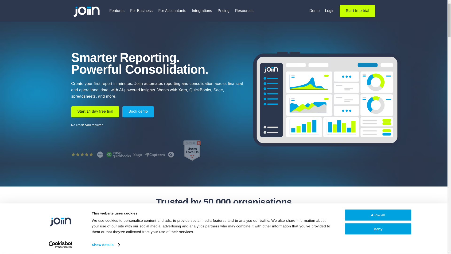 website screenshot of https://getjoiinfreetrial.info/