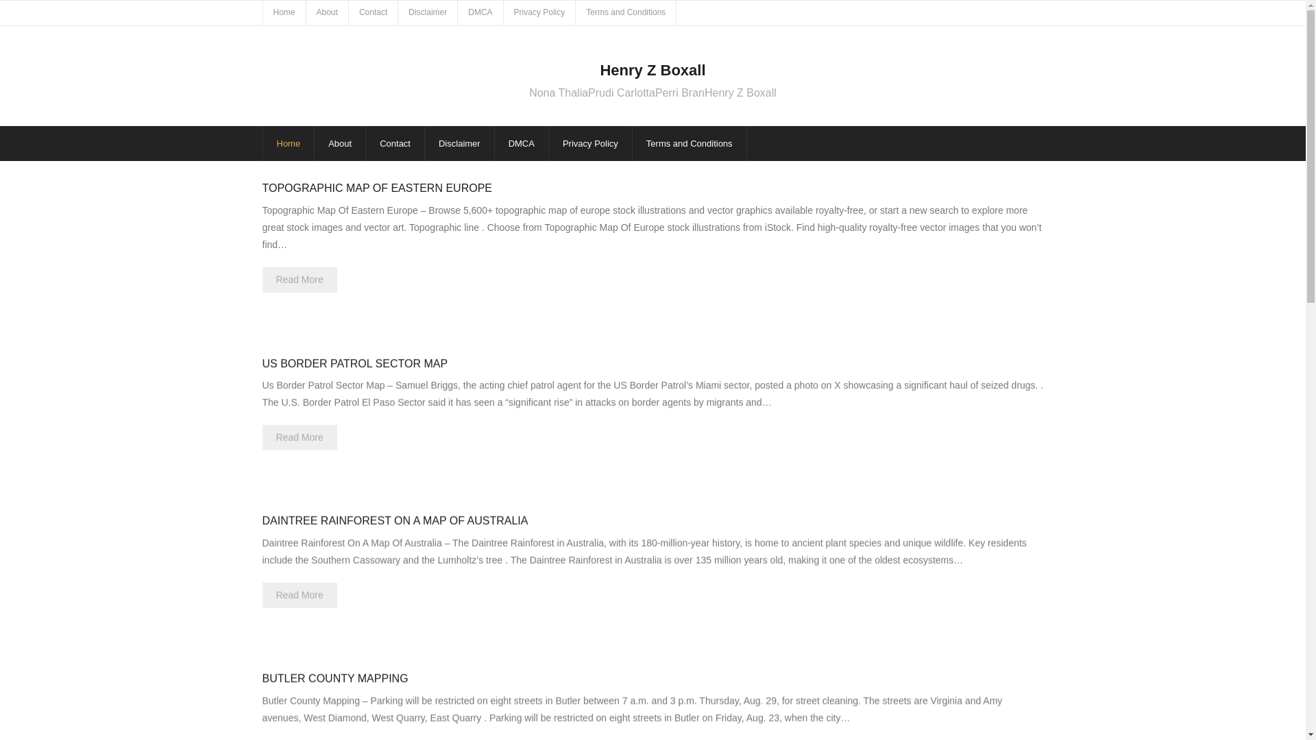 website screenshot of https://henryzboxall.pages.dev/