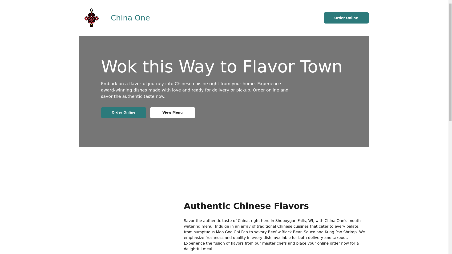 website screenshot of https://chinaonewisconsin.com/