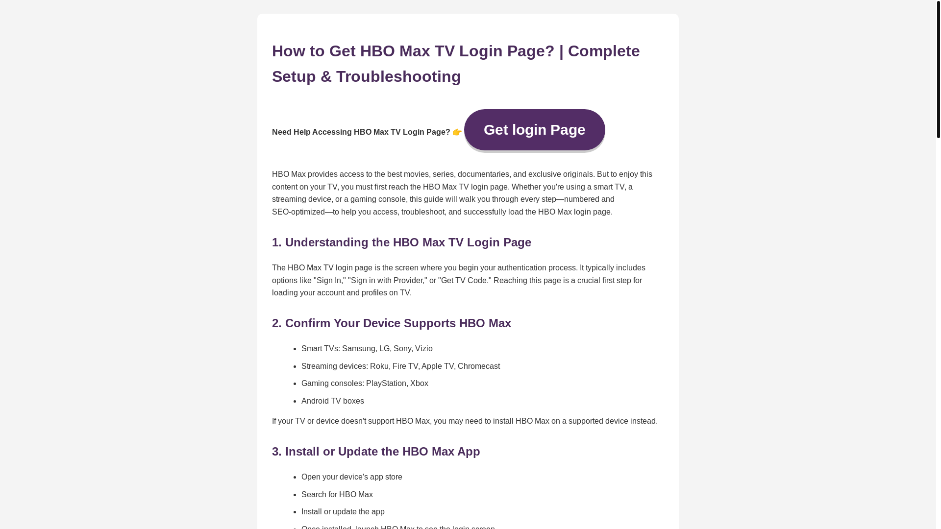 website screenshot of https://hbo-max-login-page.pages.dev/