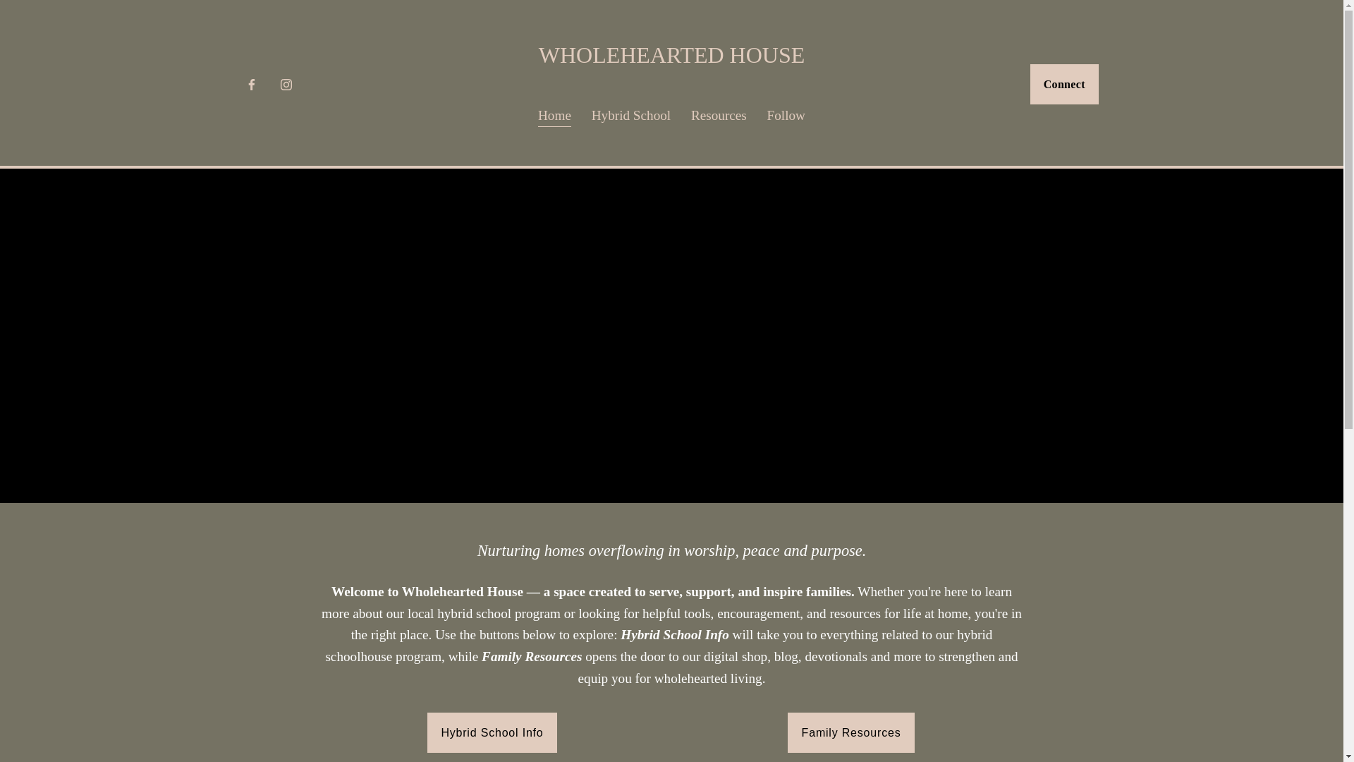 website screenshot of https://wholehearted-house.com/