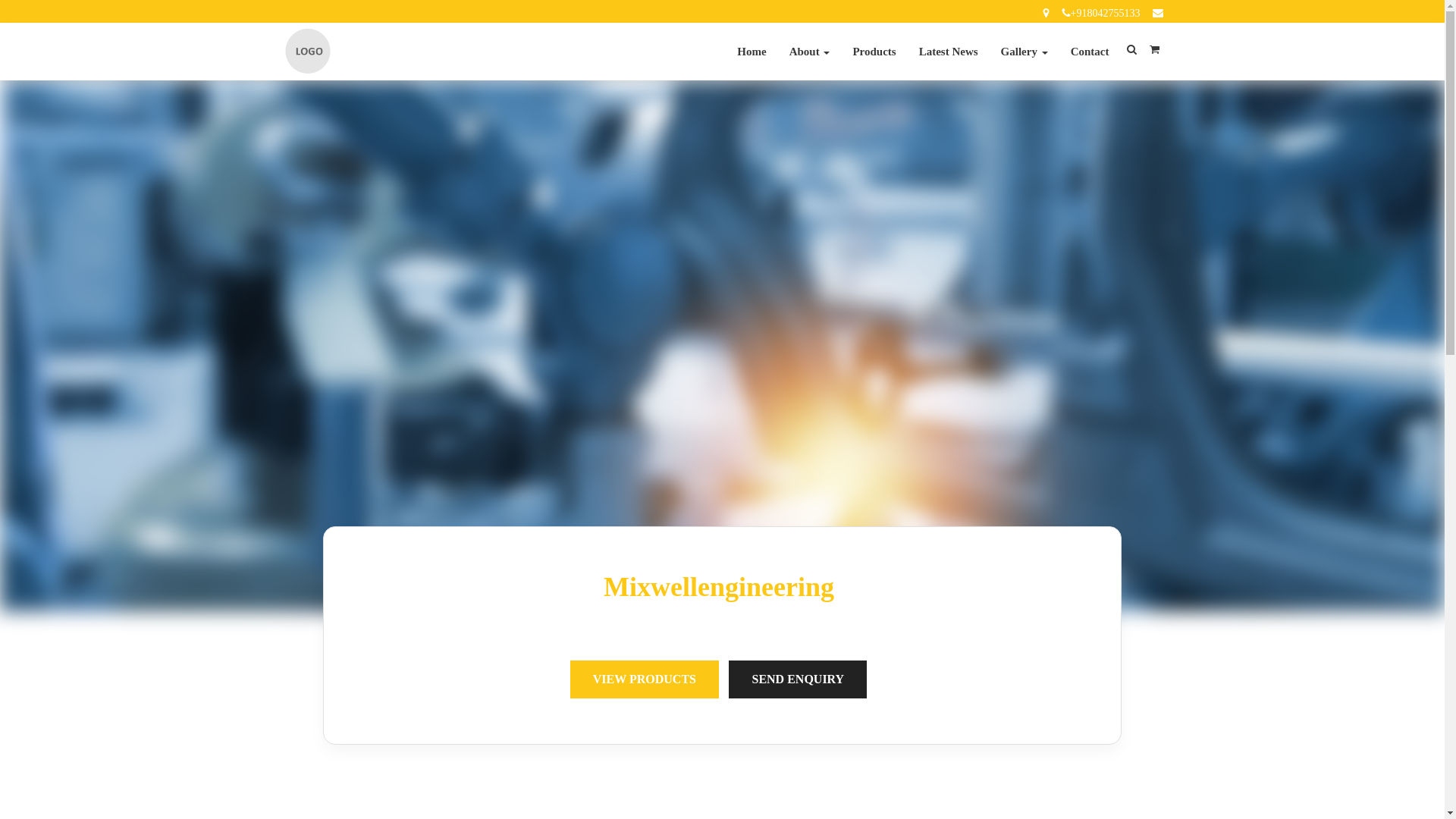website screenshot of https://mixwellengineering.com/