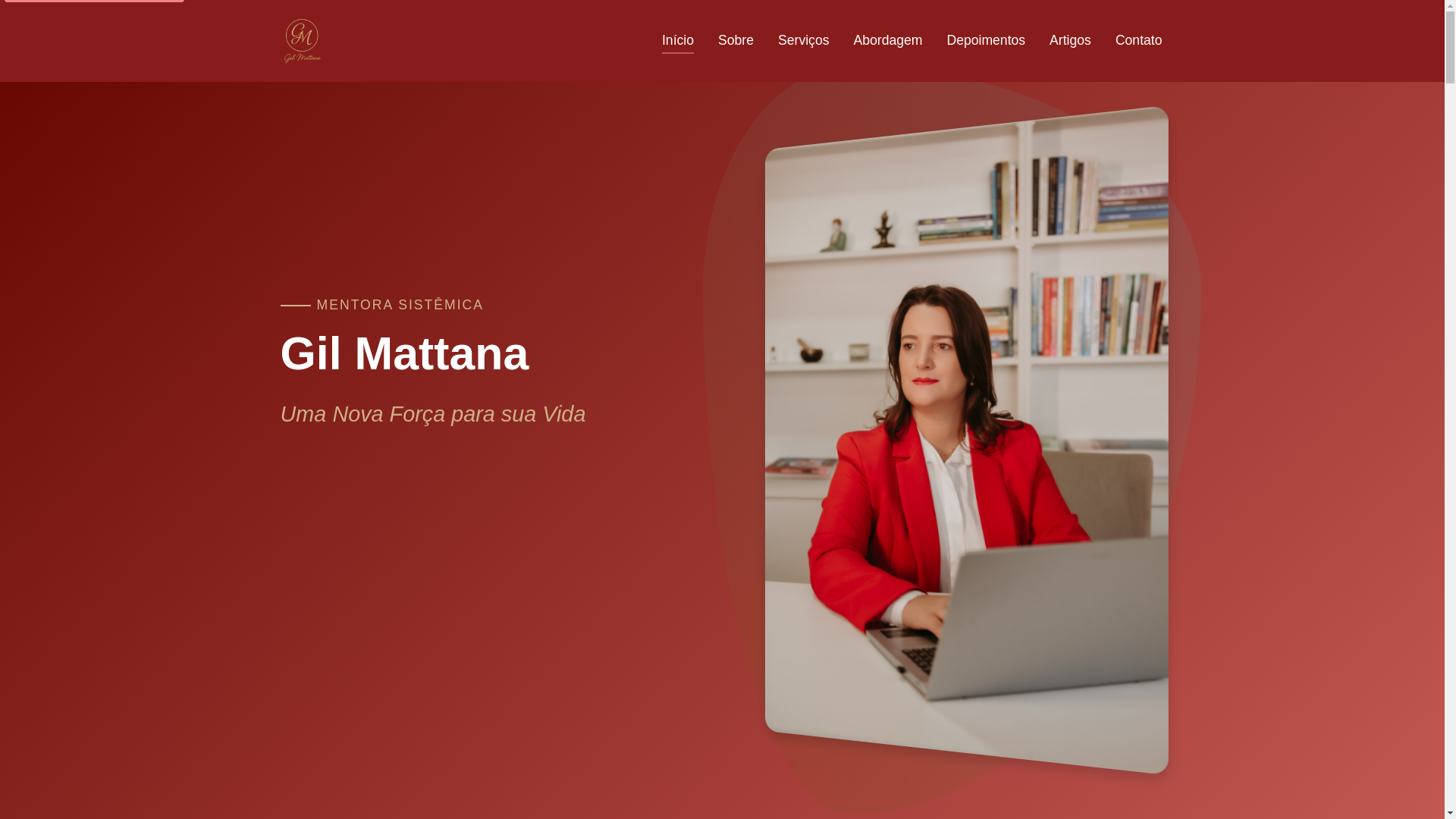 website screenshot of https://mentoragilmattana.com.br/