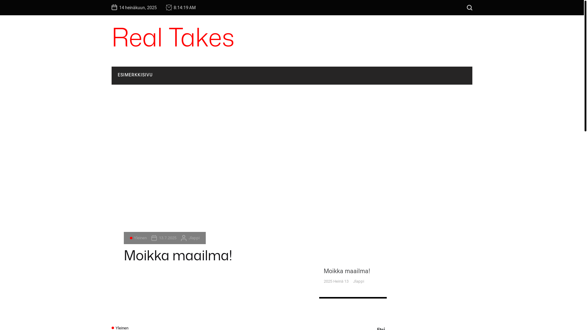website screenshot of https://realtakes.shop/