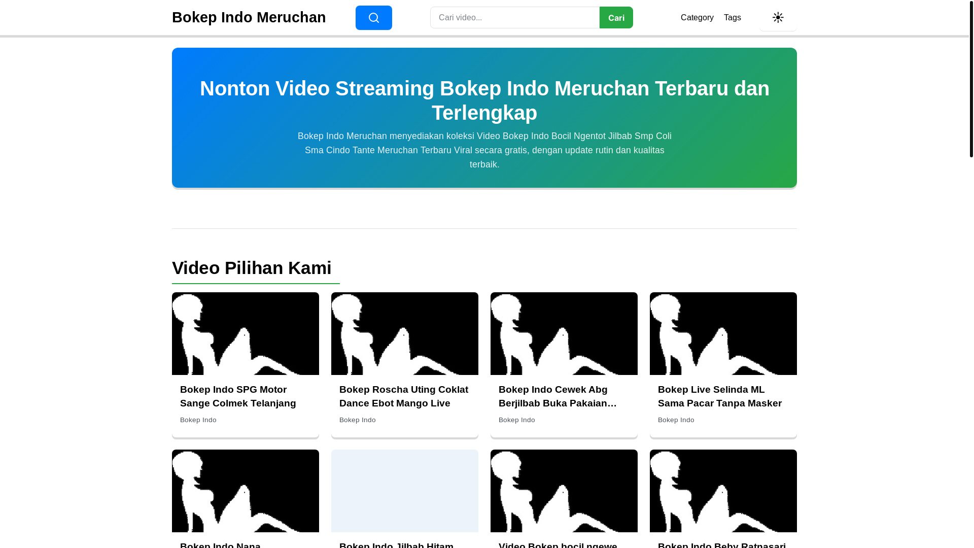 website screenshot of https://bokepindomeruchan.pages.dev/