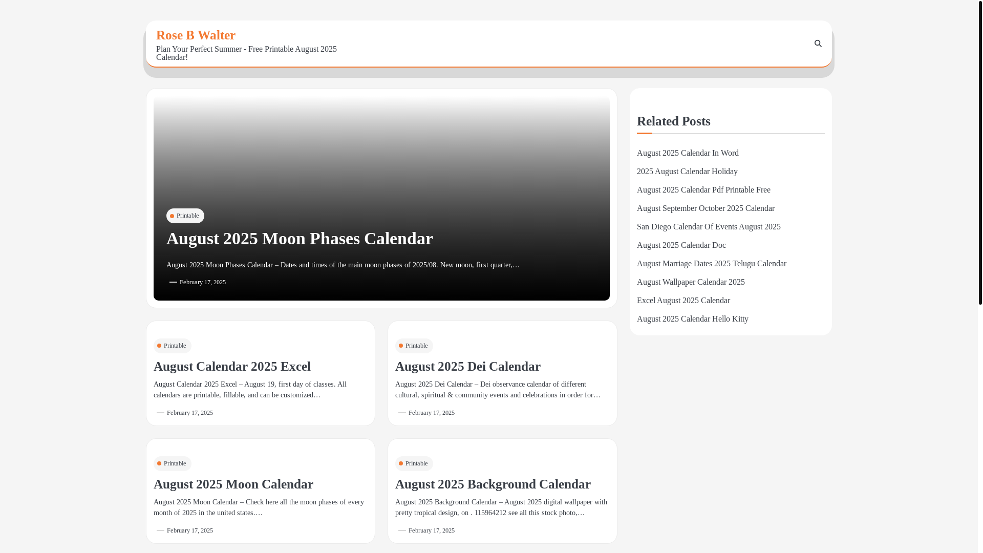 website screenshot of https://rosebwalter.pages.dev/
