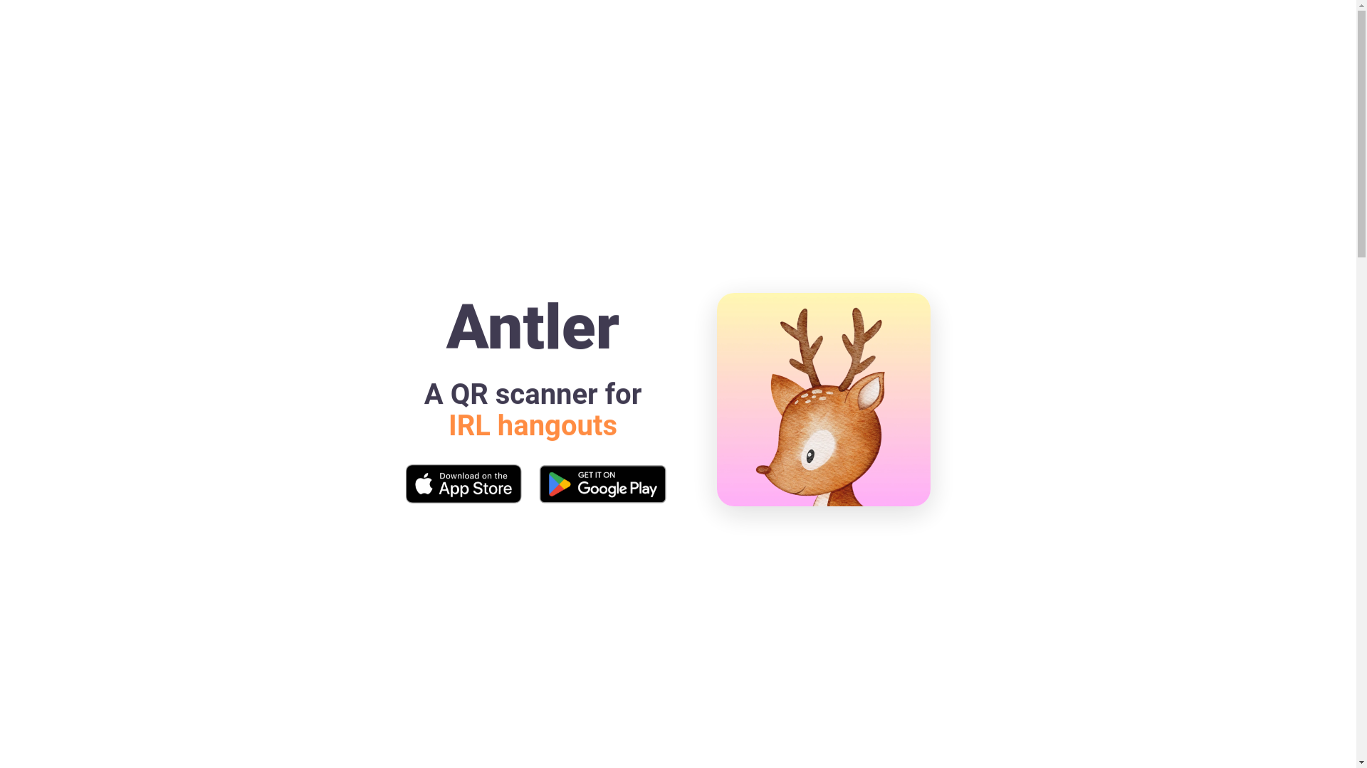 website screenshot of https://antlerbrowser.com/