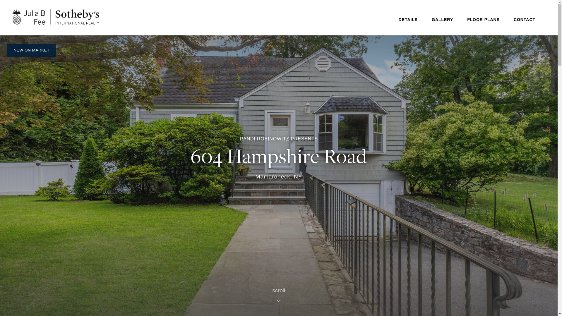 website screenshot of https://604hampshireroad.com/