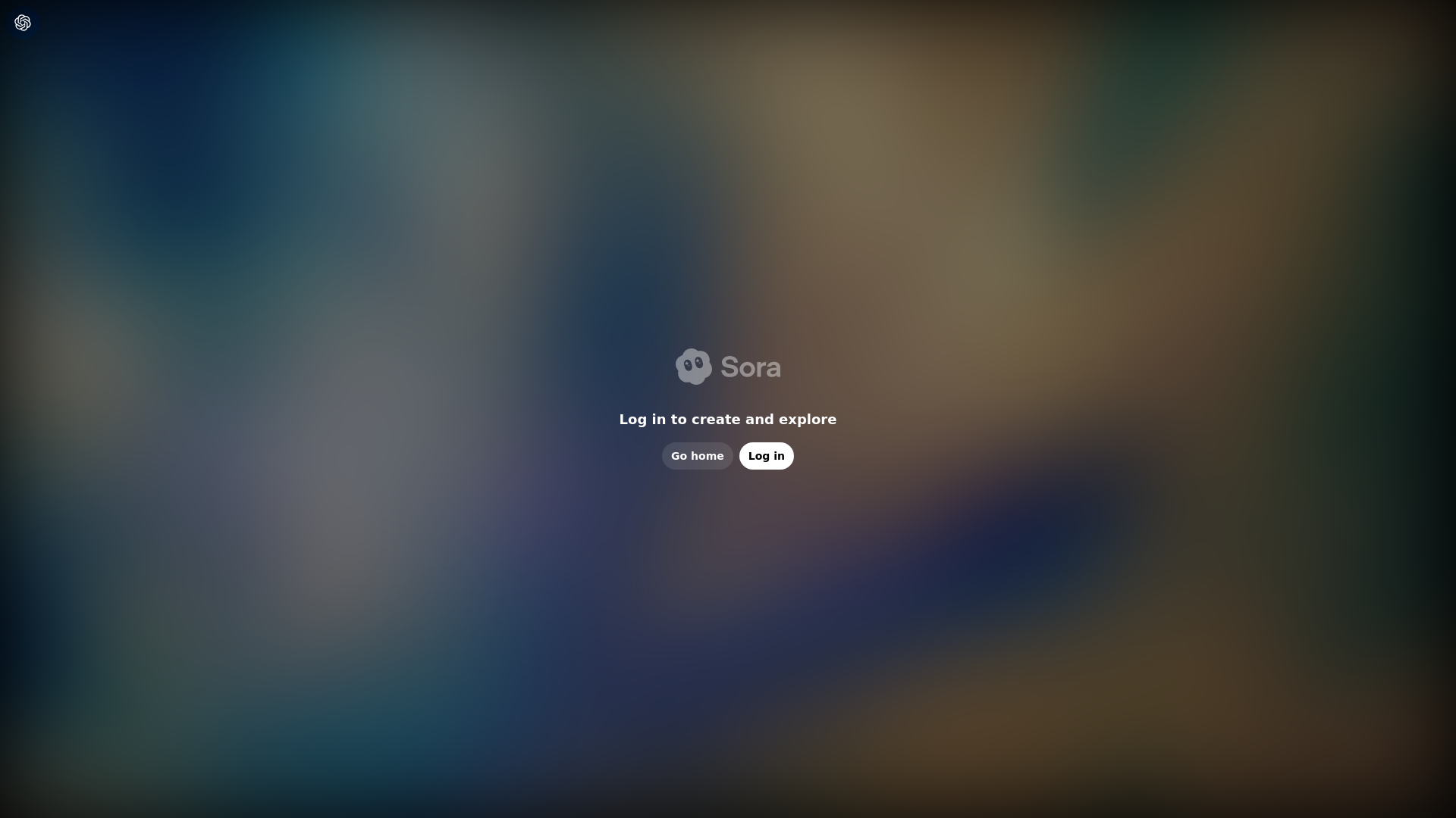 website screenshot of https://sora.chatgpt.com/onboarding?redirect=/explore
