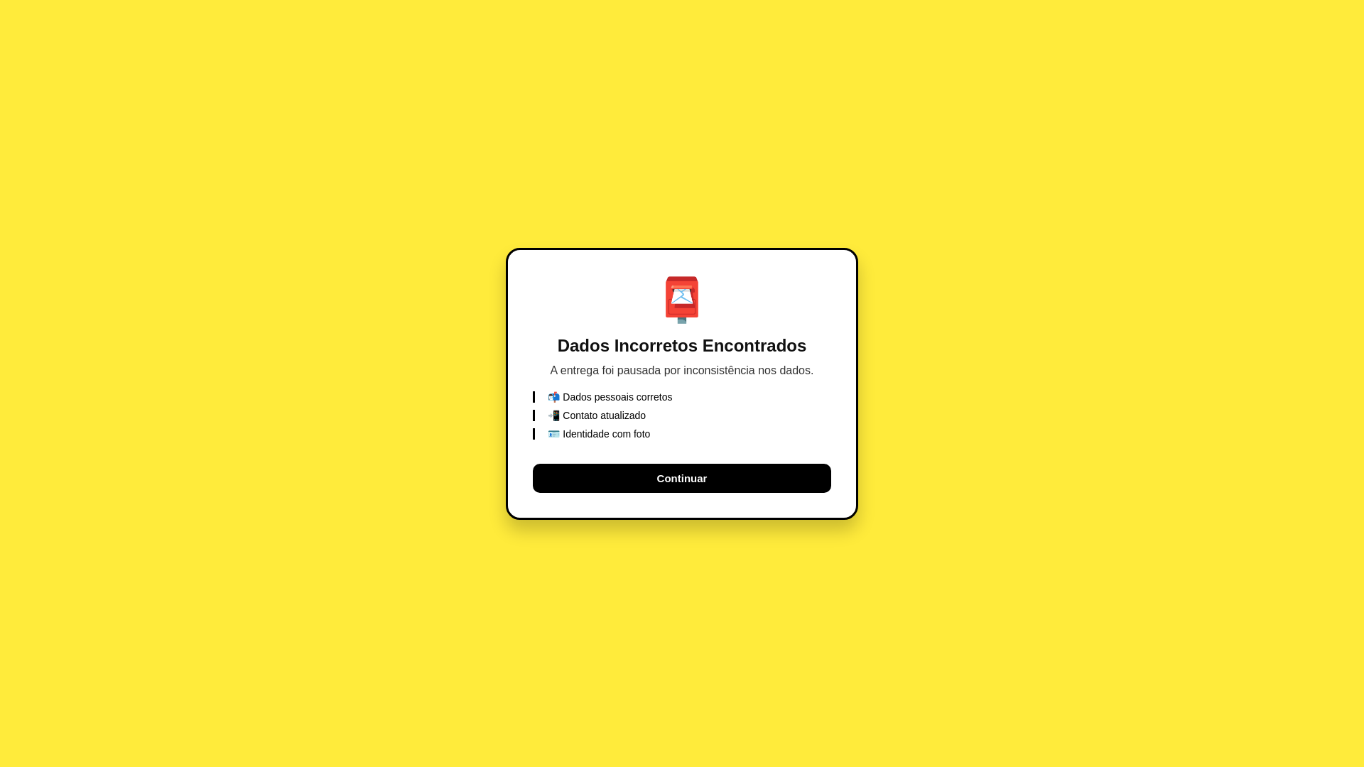 website screenshot of https://atualizalogisstica.shop/