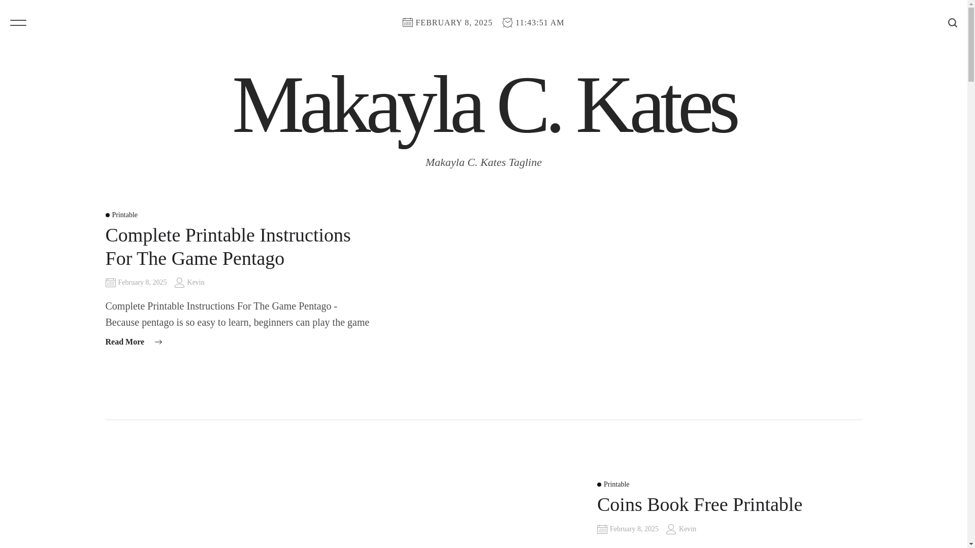 website screenshot of https://makaylackates.pages.dev/