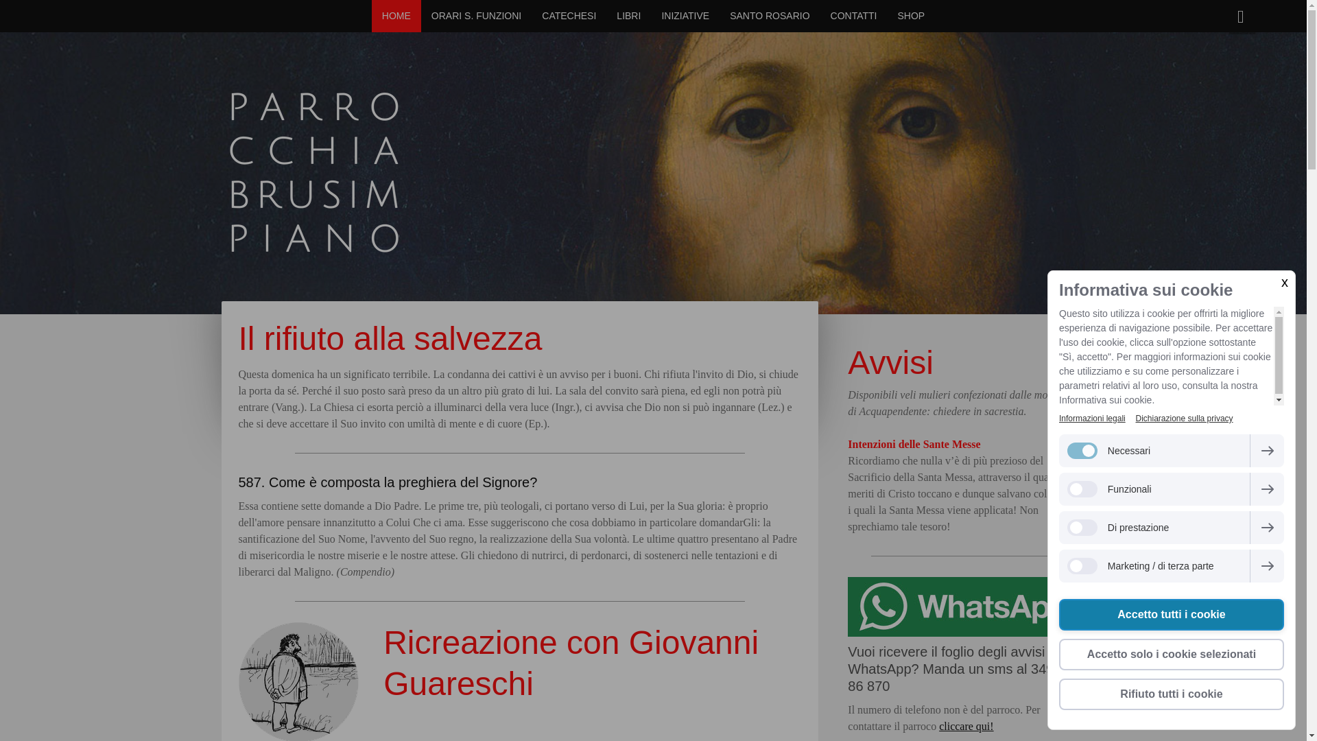 website screenshot of https://messatradizionaleambrosiana.it/