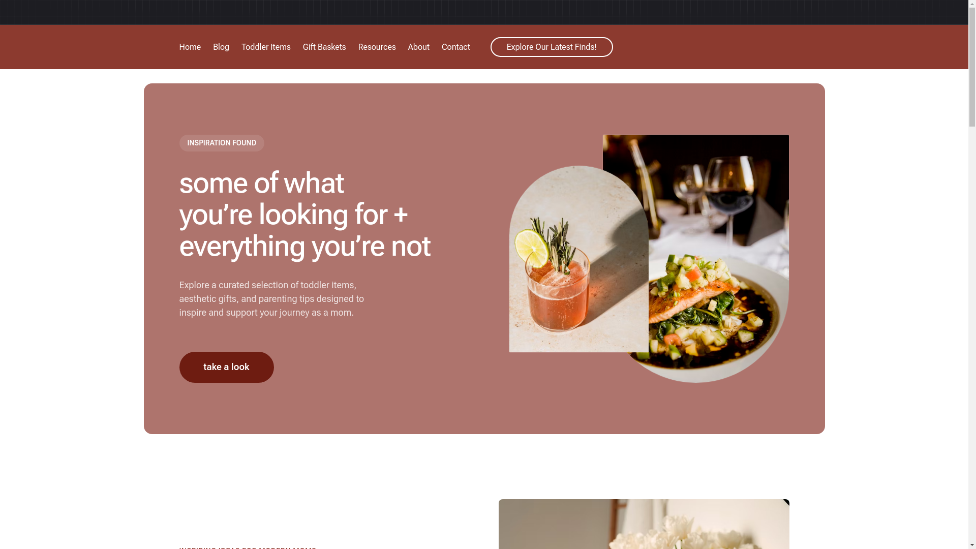 website screenshot of https://someandeverything.com/