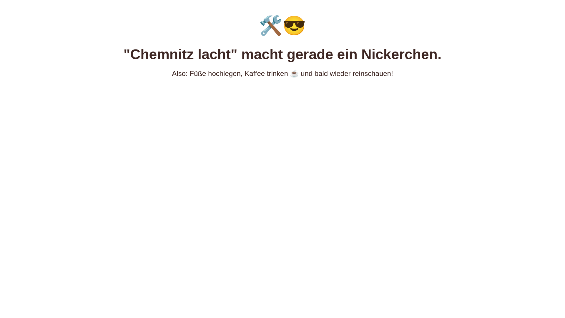 website screenshot of https://chemnitzlacht.de/