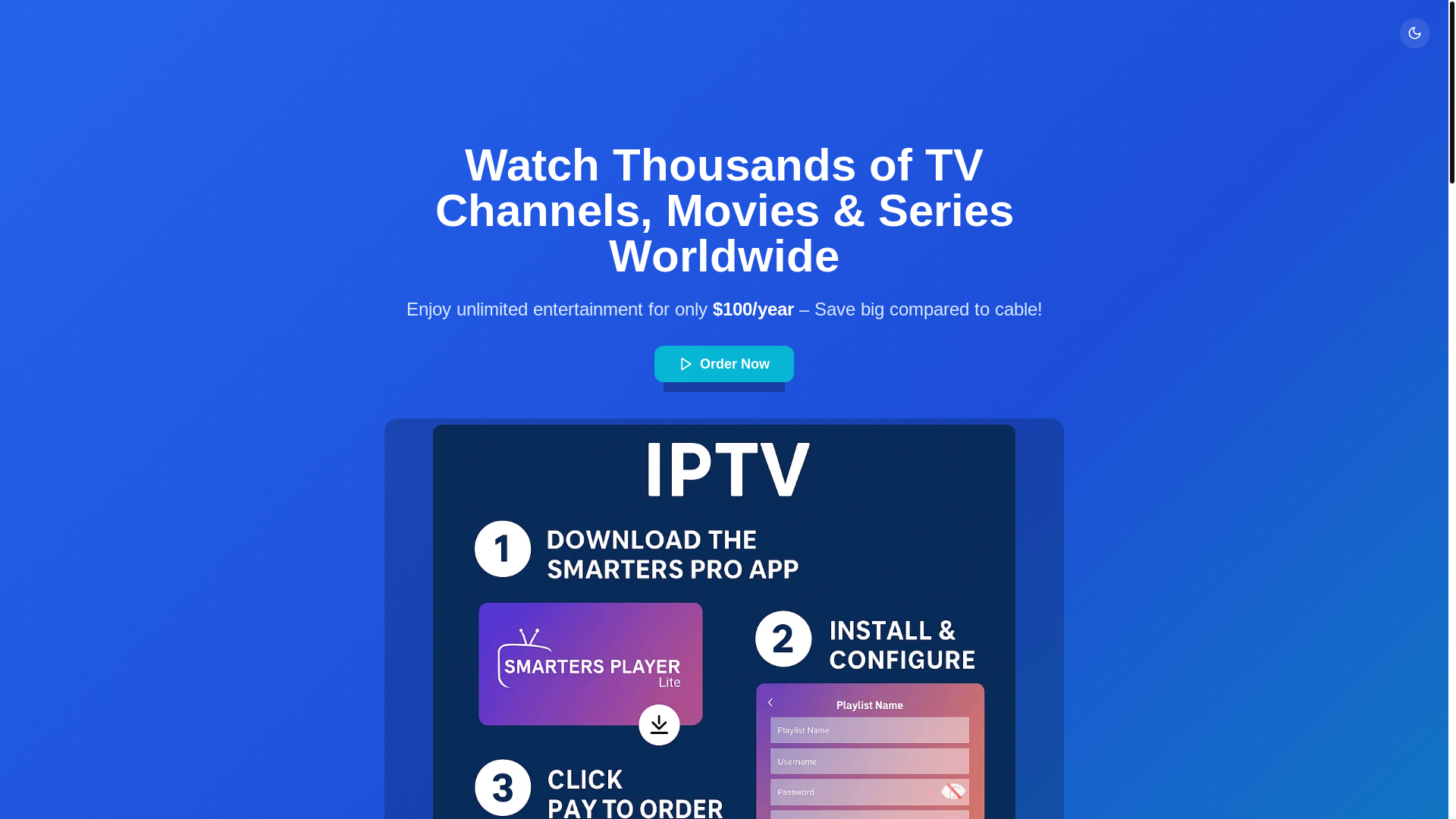 website screenshot of https://extrastream.tech/
