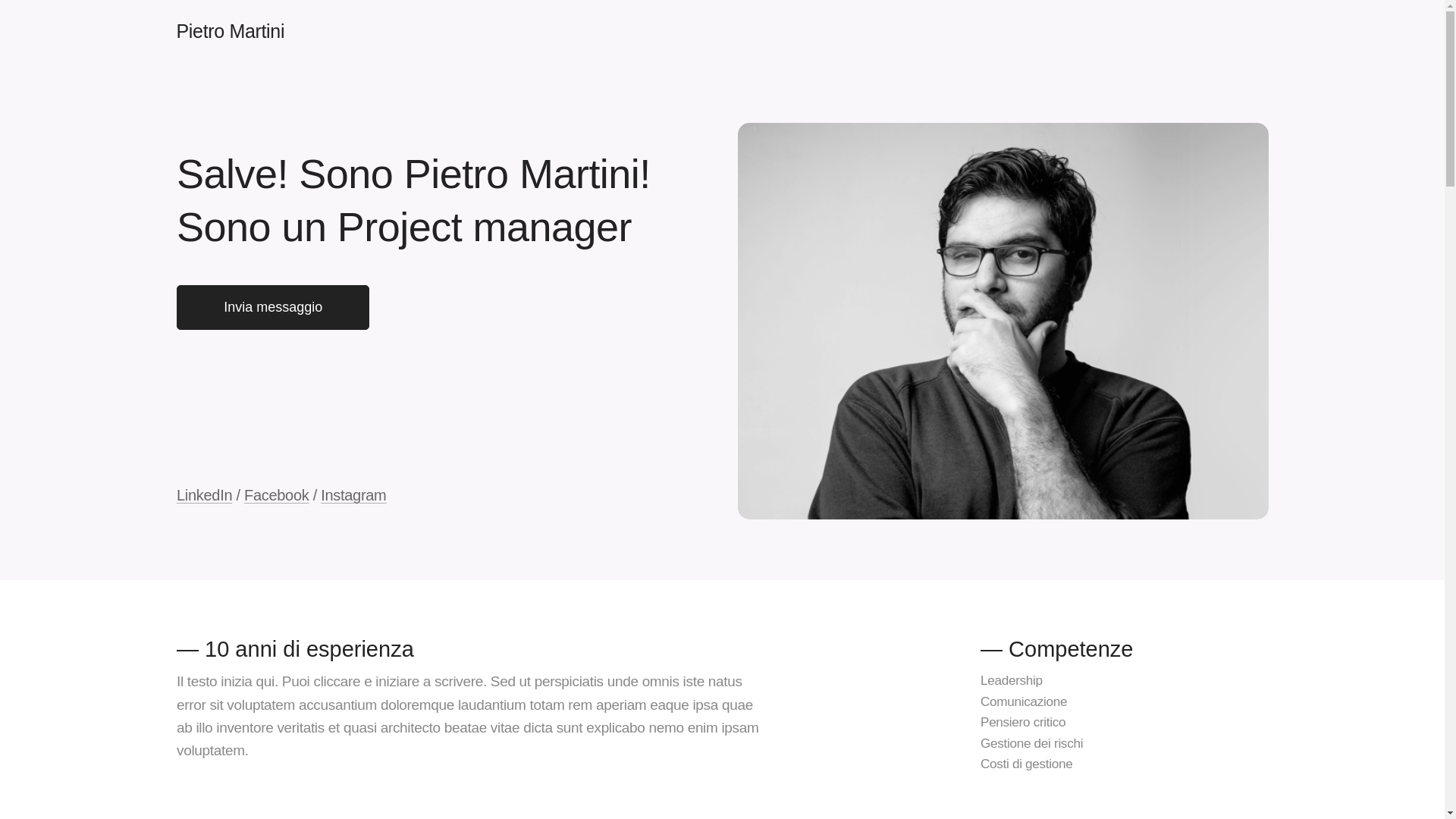 website screenshot of https://leomagazzu.it/