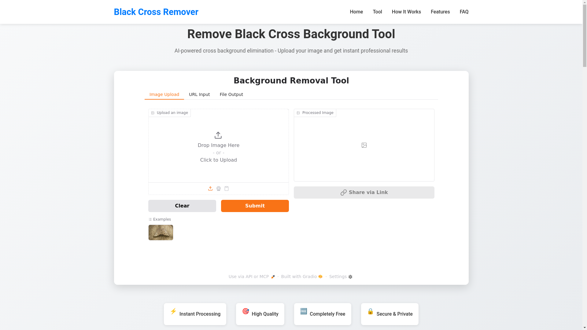 website screenshot of https://background-removal.pages.dev/