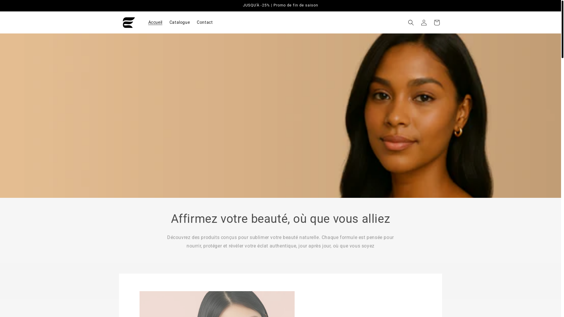 website screenshot of https://naturellelux.com/