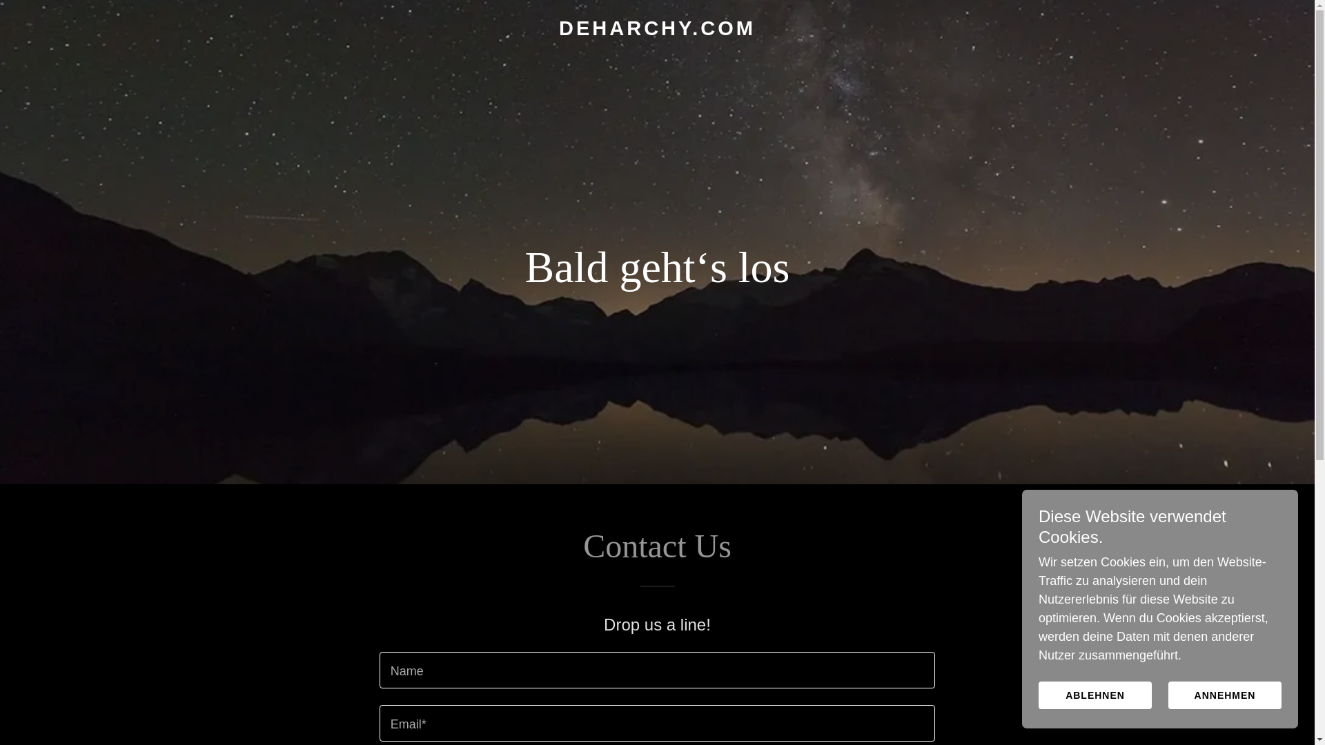 website screenshot of https://deharchy.com/