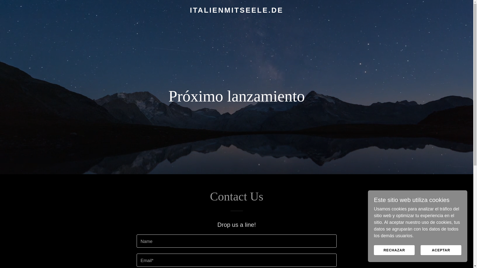 website screenshot of https://italienmitseele.de/