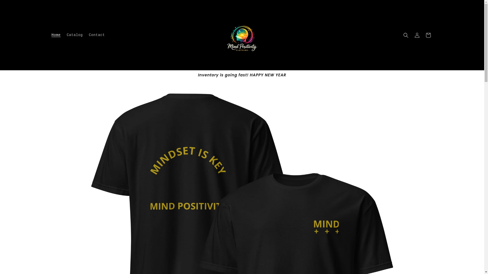 website screenshot of https://clothesforpositvity.com/