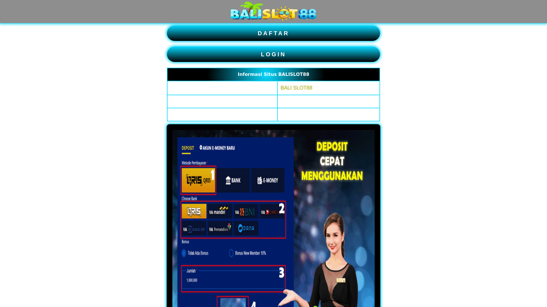 website screenshot of https://balislot88ampterbaru.pages.dev/