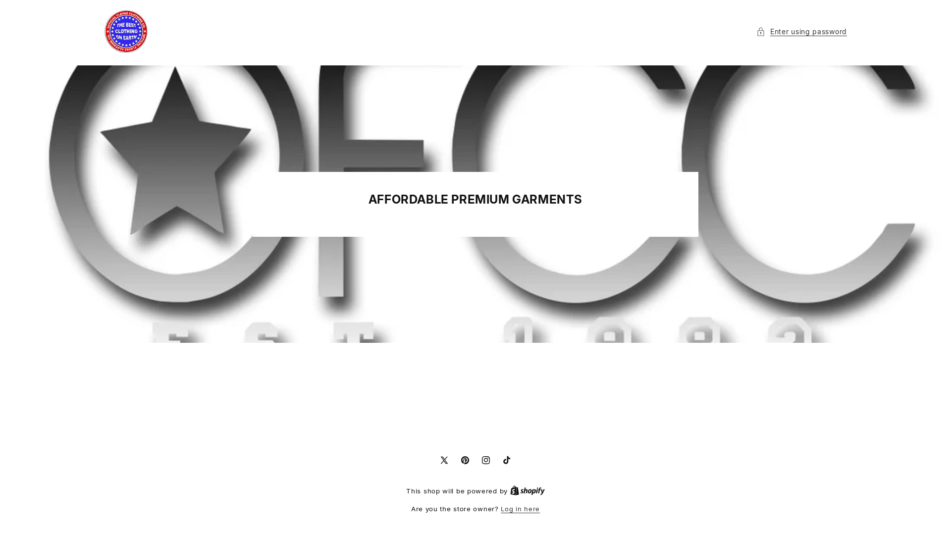 website screenshot of https://shopofccest1982.com/