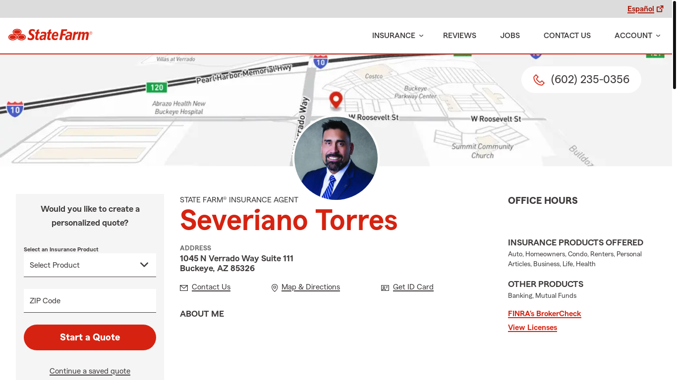 website screenshot of https://agentseve.com/