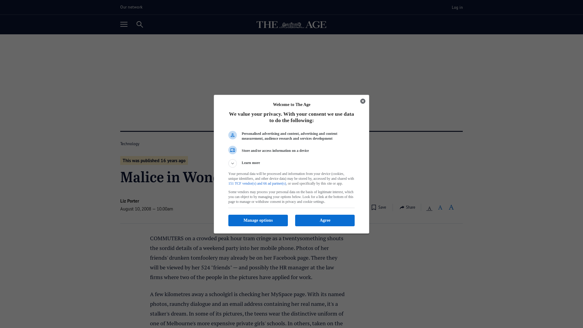 website screenshot of https://www.theage.com.au/technology/malice-in-wonderland-20080810-gdspx3.html