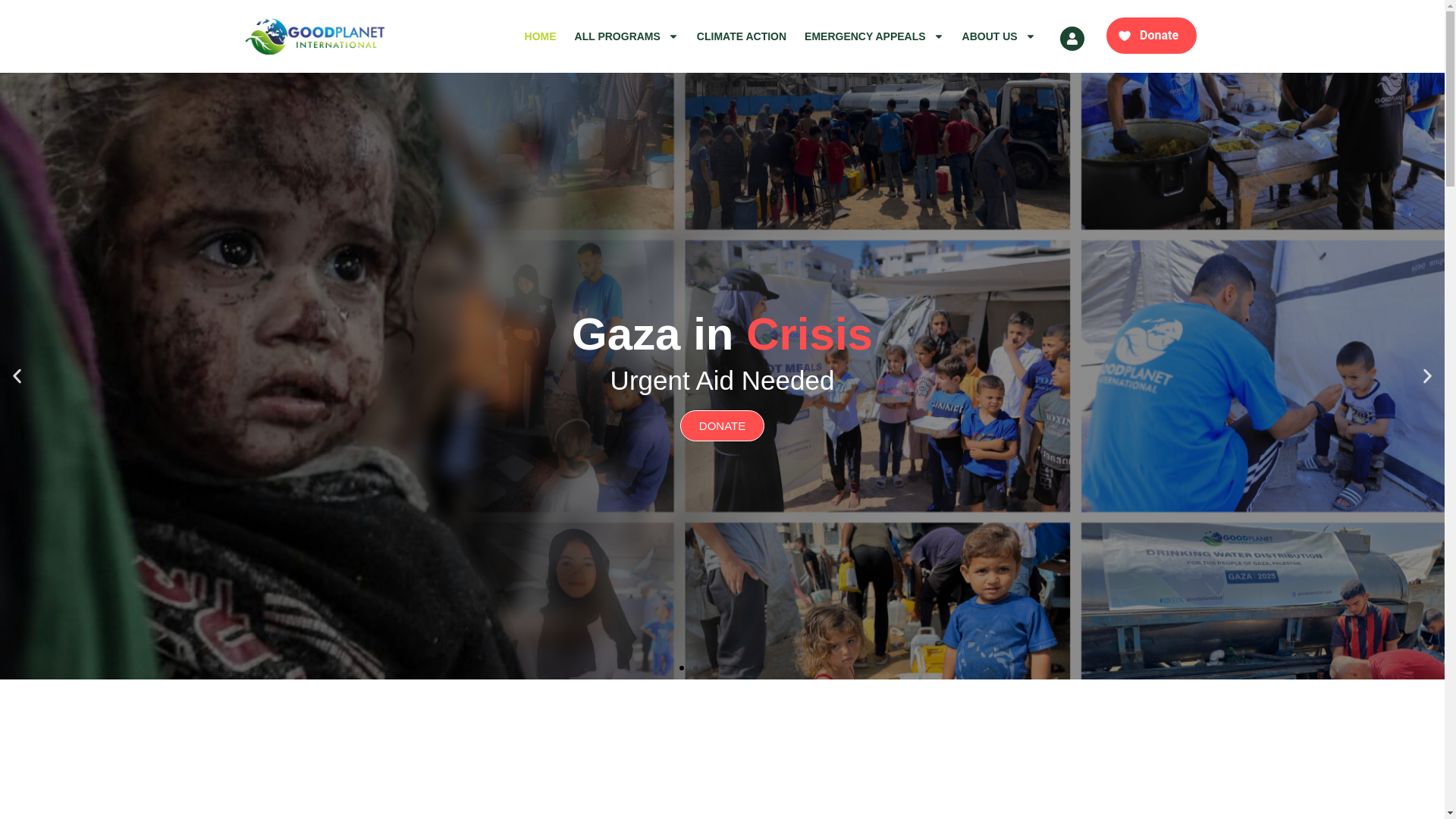 website screenshot of https://goodplanet.org.uk/