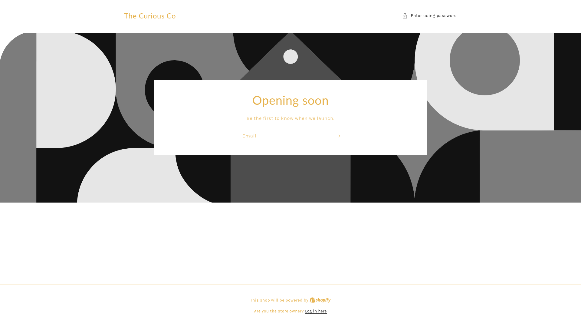 website screenshot of https://thecuriousco.org/