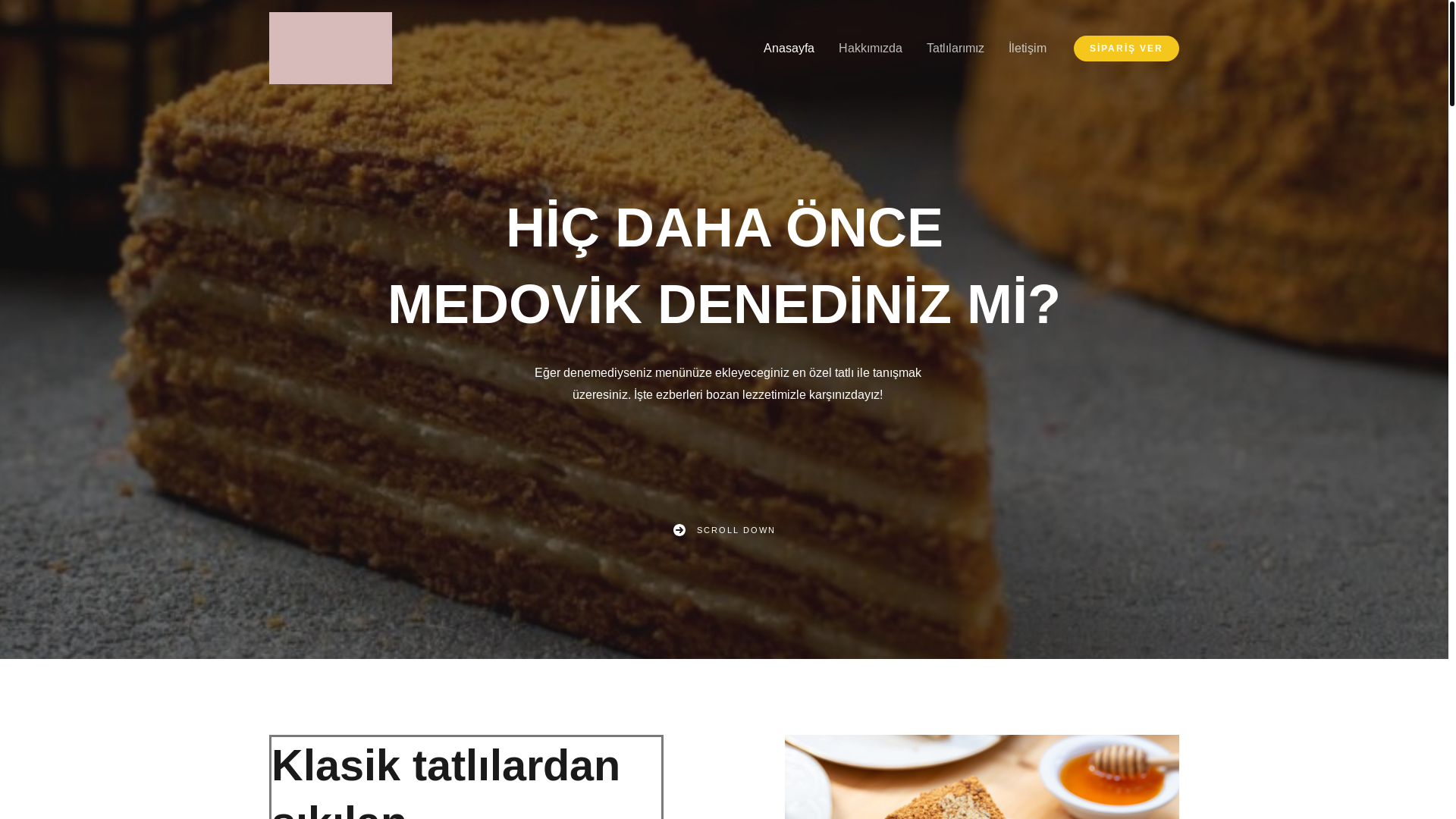 website screenshot of https://medovikci.com/