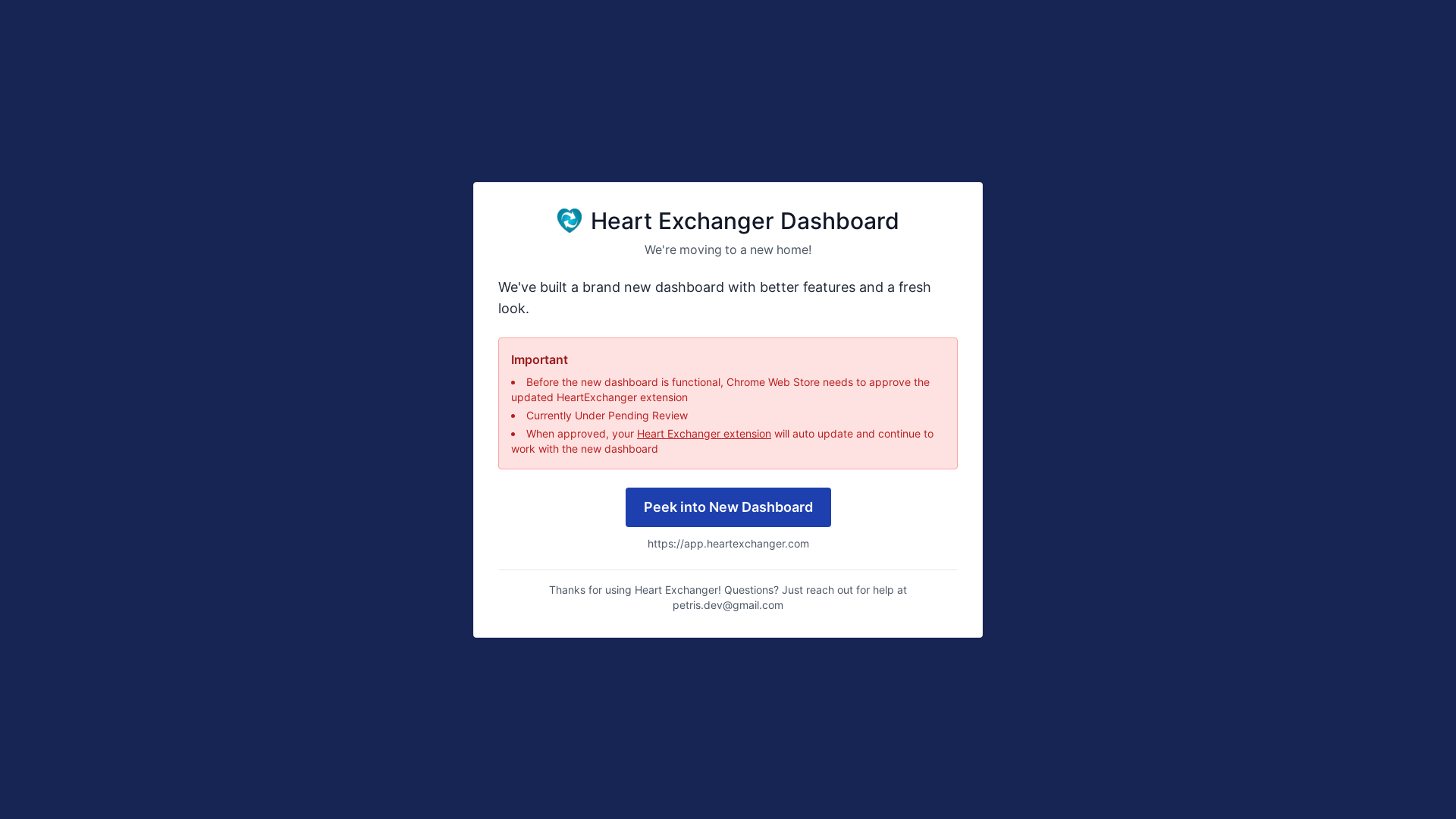 website screenshot of https://hex-old-dashboard.pages.dev/