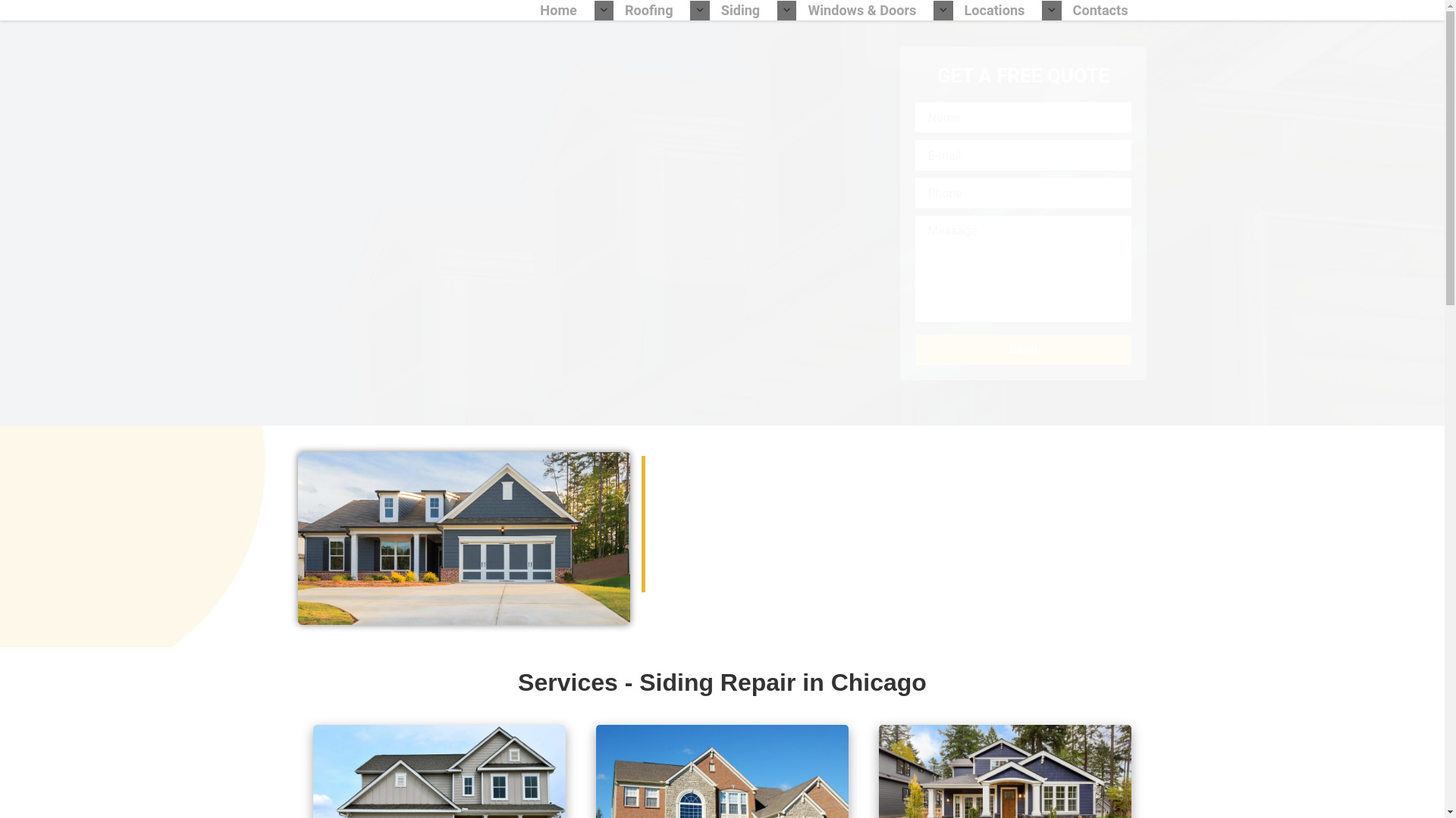 website screenshot of https://sidingcontractorsinchicagoillinois.com/