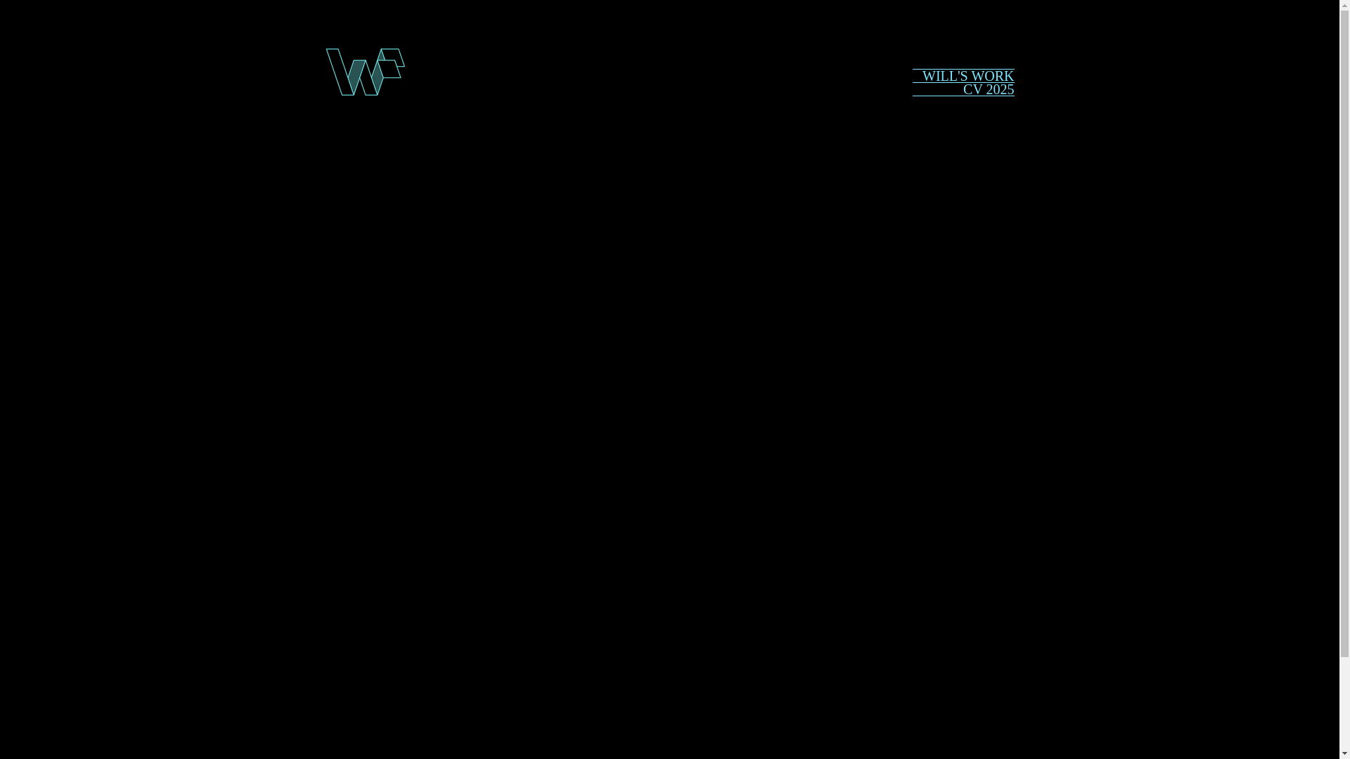 website screenshot of https://williamfricker.design/
