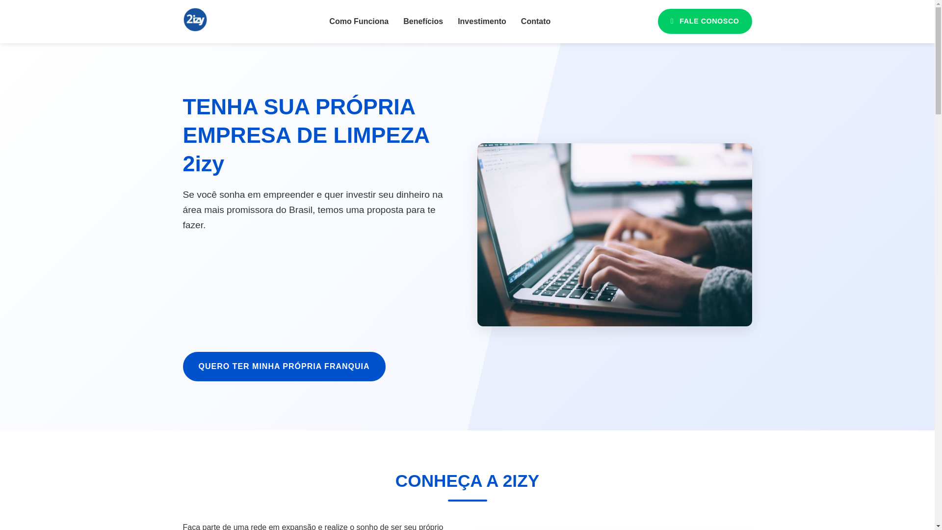 website screenshot of https://franquia-lp.pages.dev/