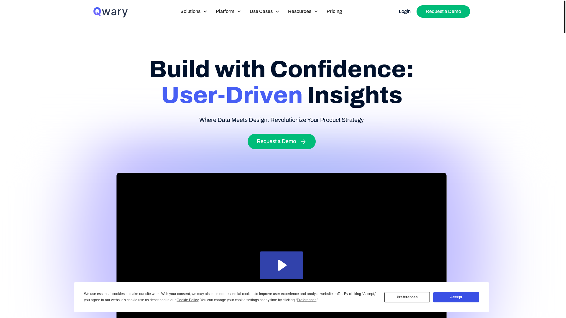 website screenshot of https://startqwary.com/