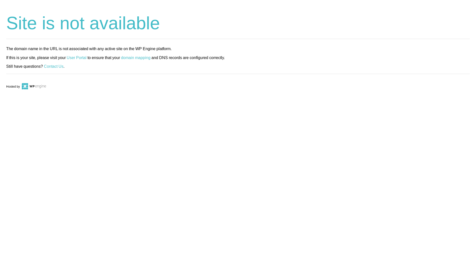 website screenshot of https://crisandsdev.wpengine.com