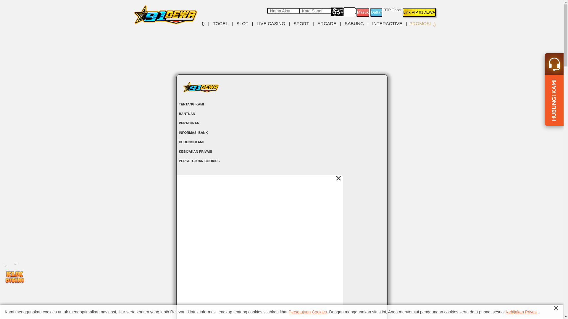 website screenshot of https://91dewaparlay.com/