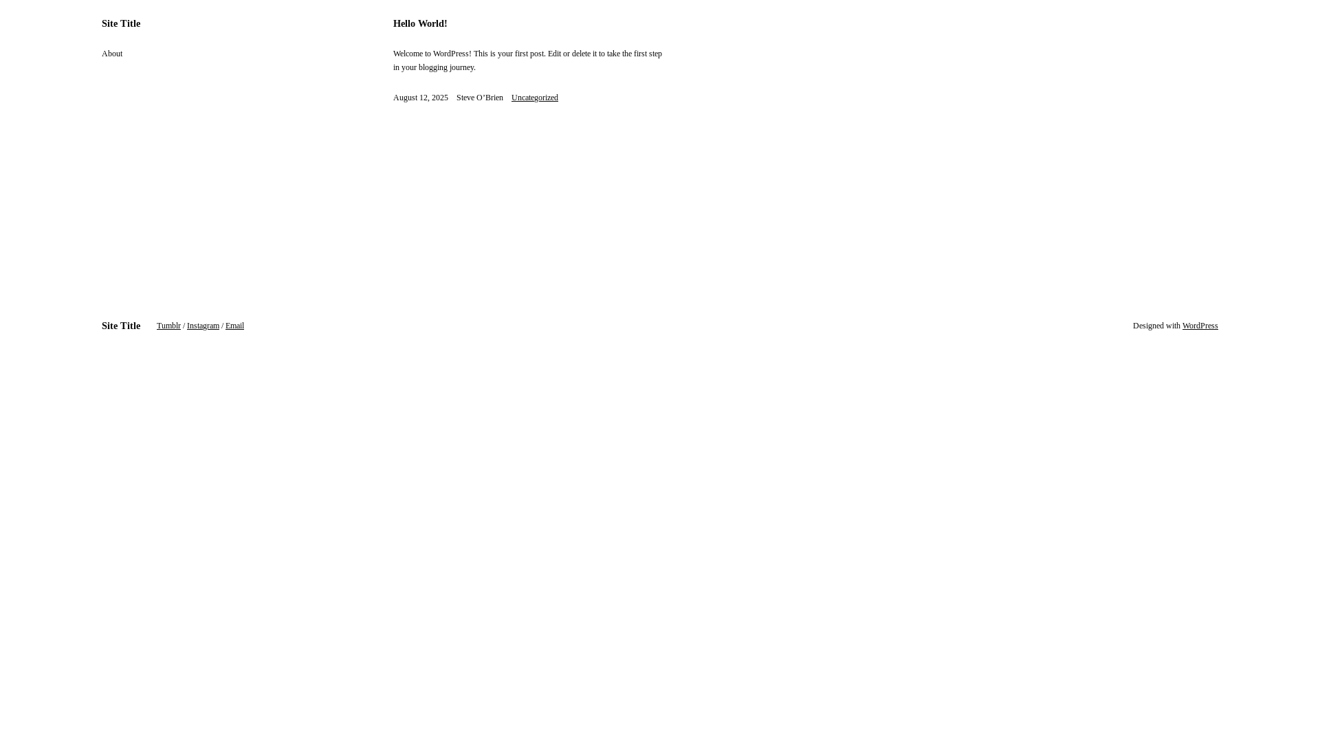 website screenshot of https://producttest.blog/
