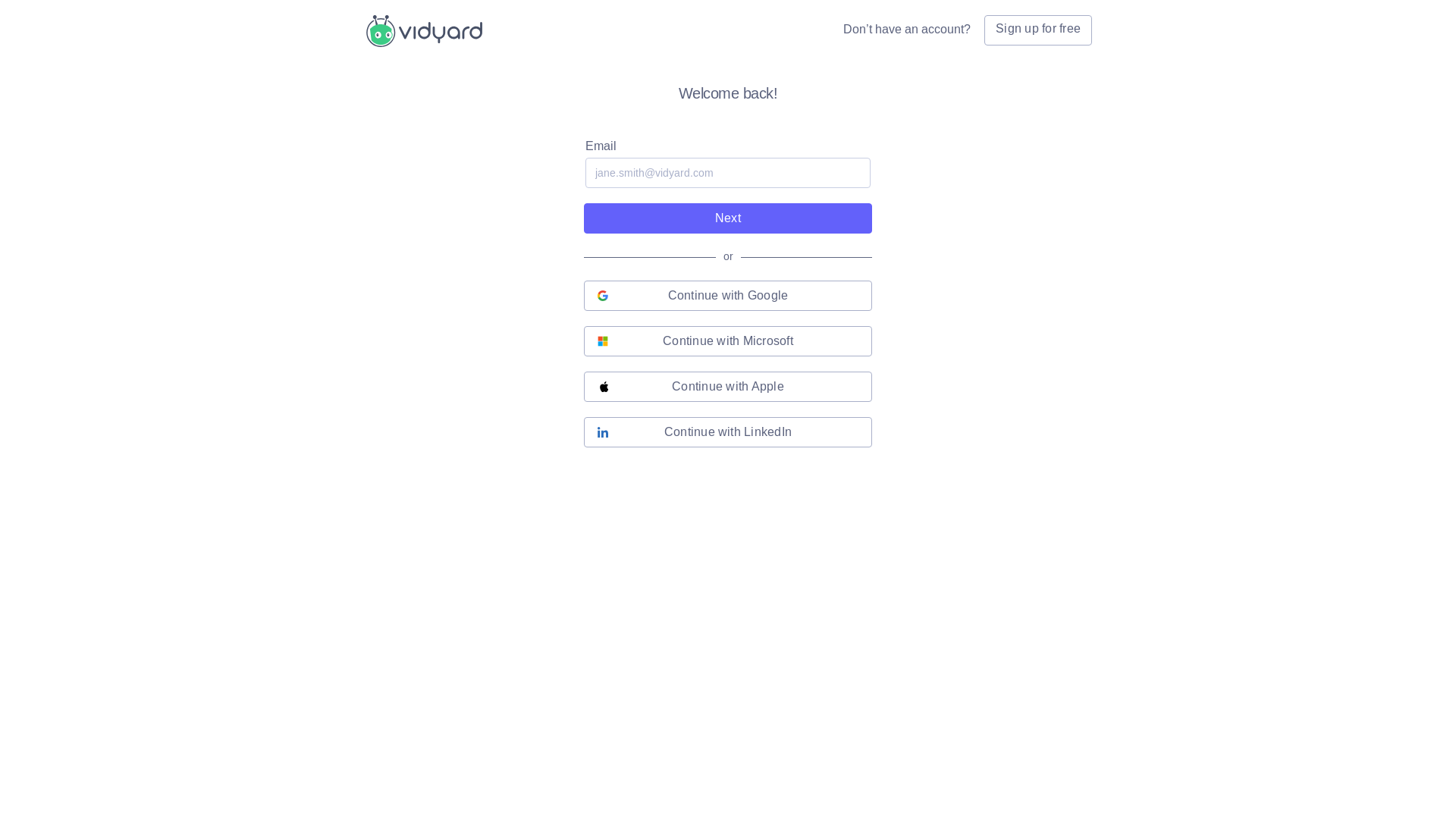 website screenshot of https://linkprotect.cudasvc.com/url?a=https%3a%2f%2fe3.knock.app%2ft%2feyJhbGciOiJIUzI1NiIsInR5cCI6IkpXVCJ9.eyJoc3QiOiJlMy5rbm9jay5hcHAiLCJpYXQiOjE3NjYwMDAyMzA2NTkwNjIsImlkeCI6MCwibWlkIjoiMzZ6Q3R2THhrWk1VR0hqU3FBMlFTSnB0cExsIiwidXJsIjoiaHR0cHM6Ly9zZWN1cmUudmlkeWFyZC5jb20vIn0.YlGU-CdVHlHzDN_ZScT9Vi6AfODUW4DoMLqes6Pi1EY&c=E,1,VyJS0PzGwhc2WyNWyw6nrfJxI1f6f5p0n90SgYk1uHRVS3gcG50i1rHqe8C6_GuR4XAN08vqALQQ7pTdEaQTL7kEOkUDY2dOzDpbxCo1oq2W7QtK&typo=1