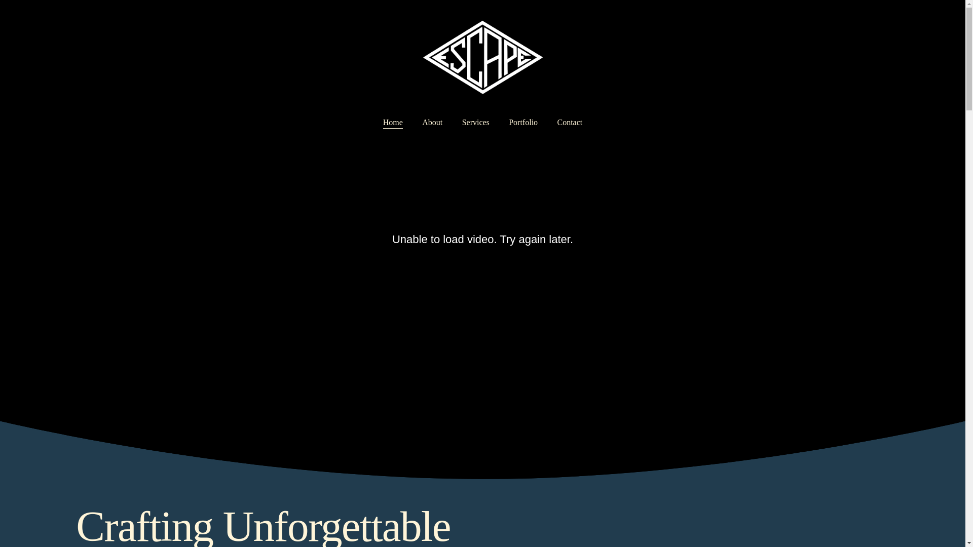 website screenshot of https://escapeoutsidethebox.co.uk/