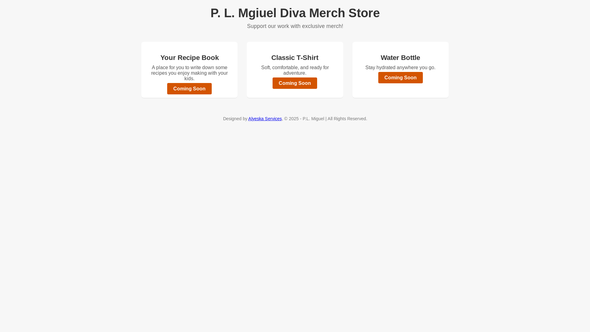 website screenshot of https://plmiguel-store.pages.dev/