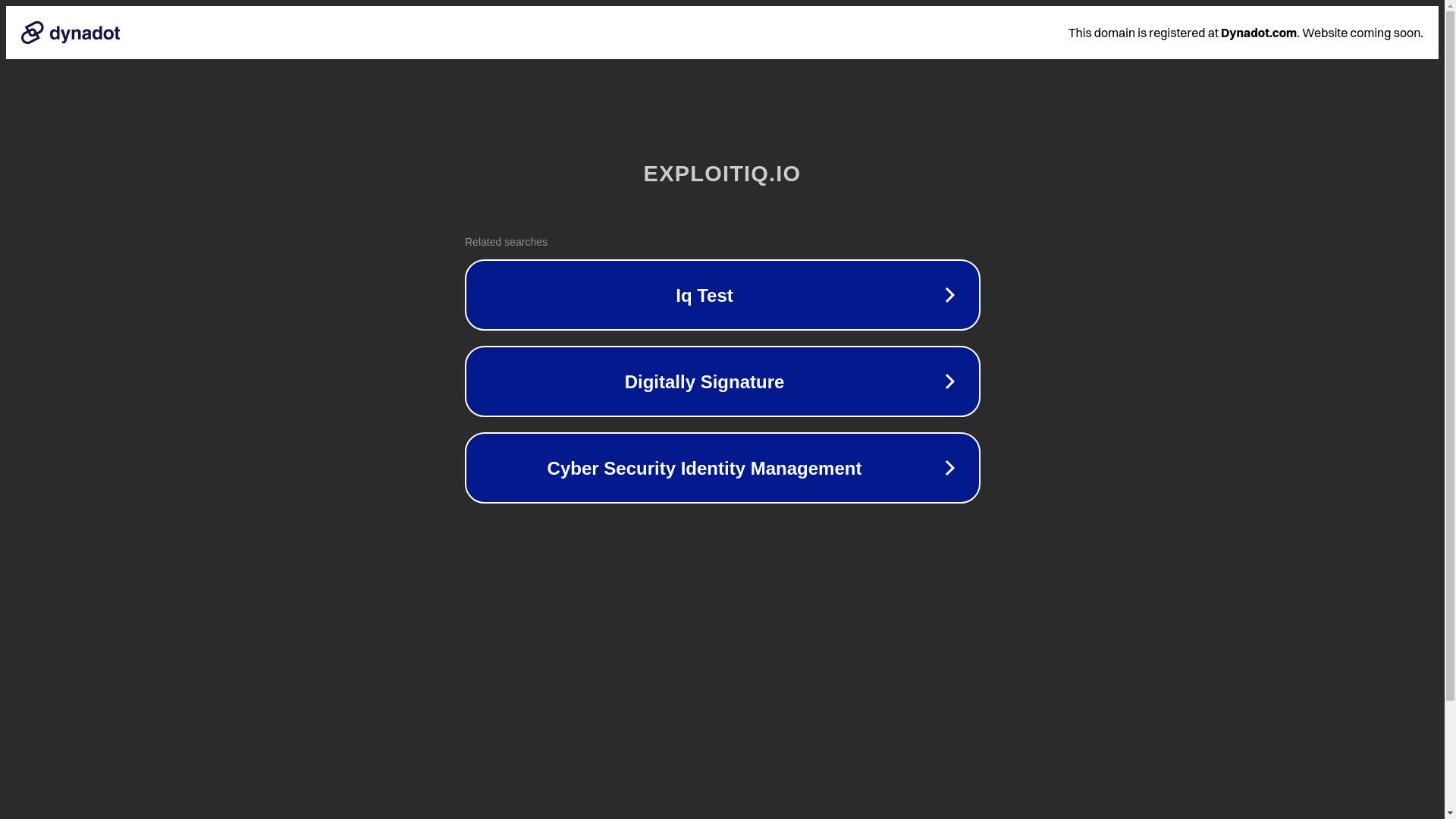 website screenshot of https://exploitiq.io/