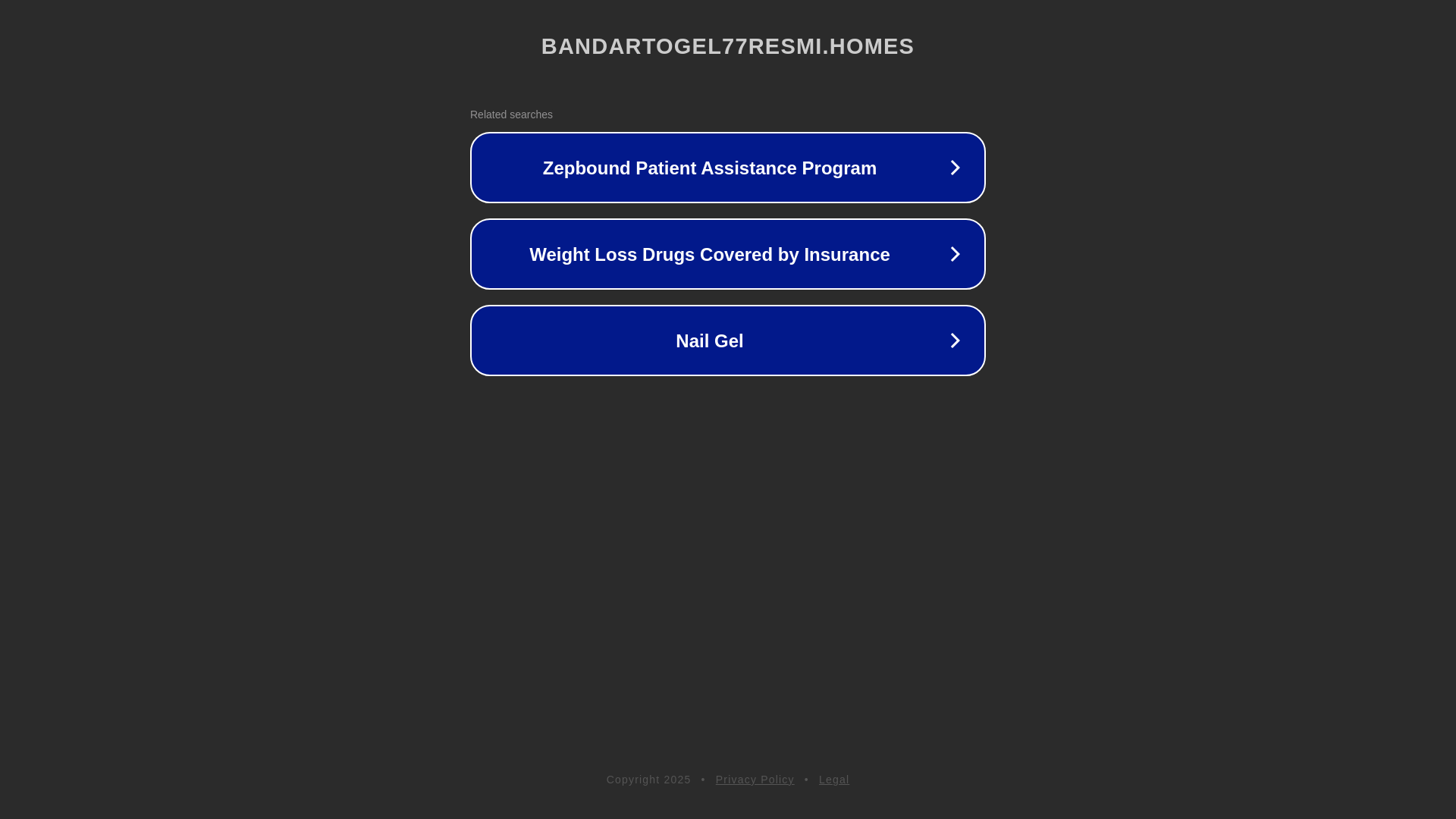 website screenshot of https://bandartogel77resmi.homes/