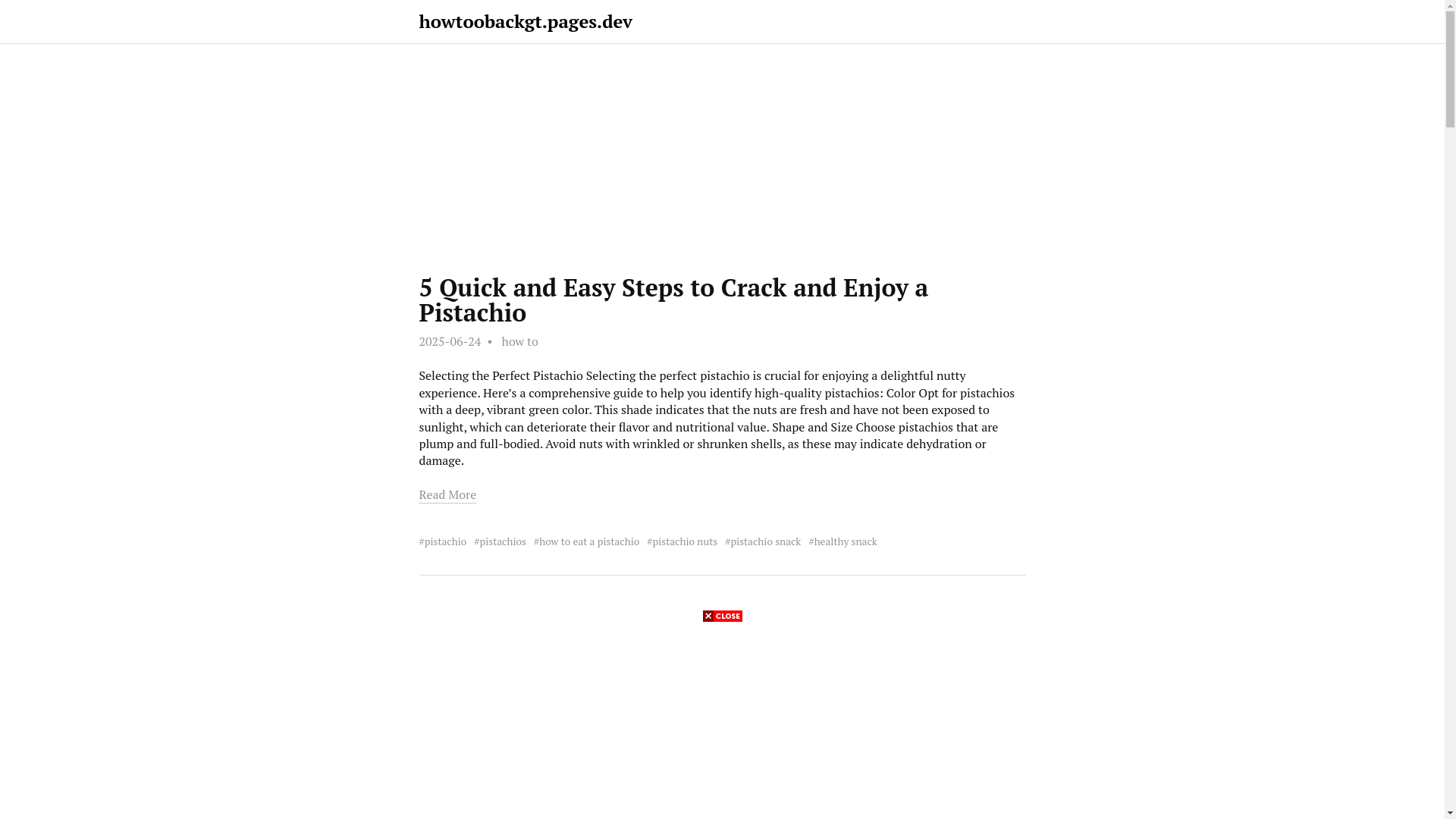 website screenshot of https://howtoobackgt.pages.dev/