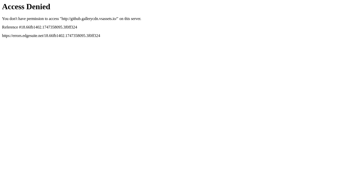 website screenshot of https://github.gallerycdn.vsassets.io/